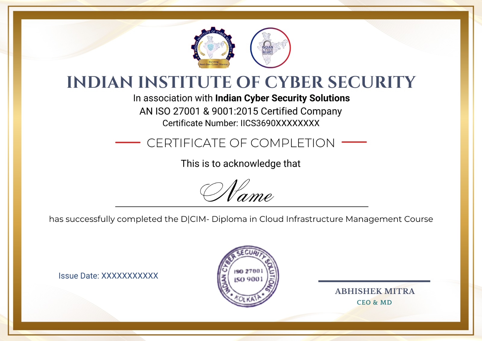 Certificate Image