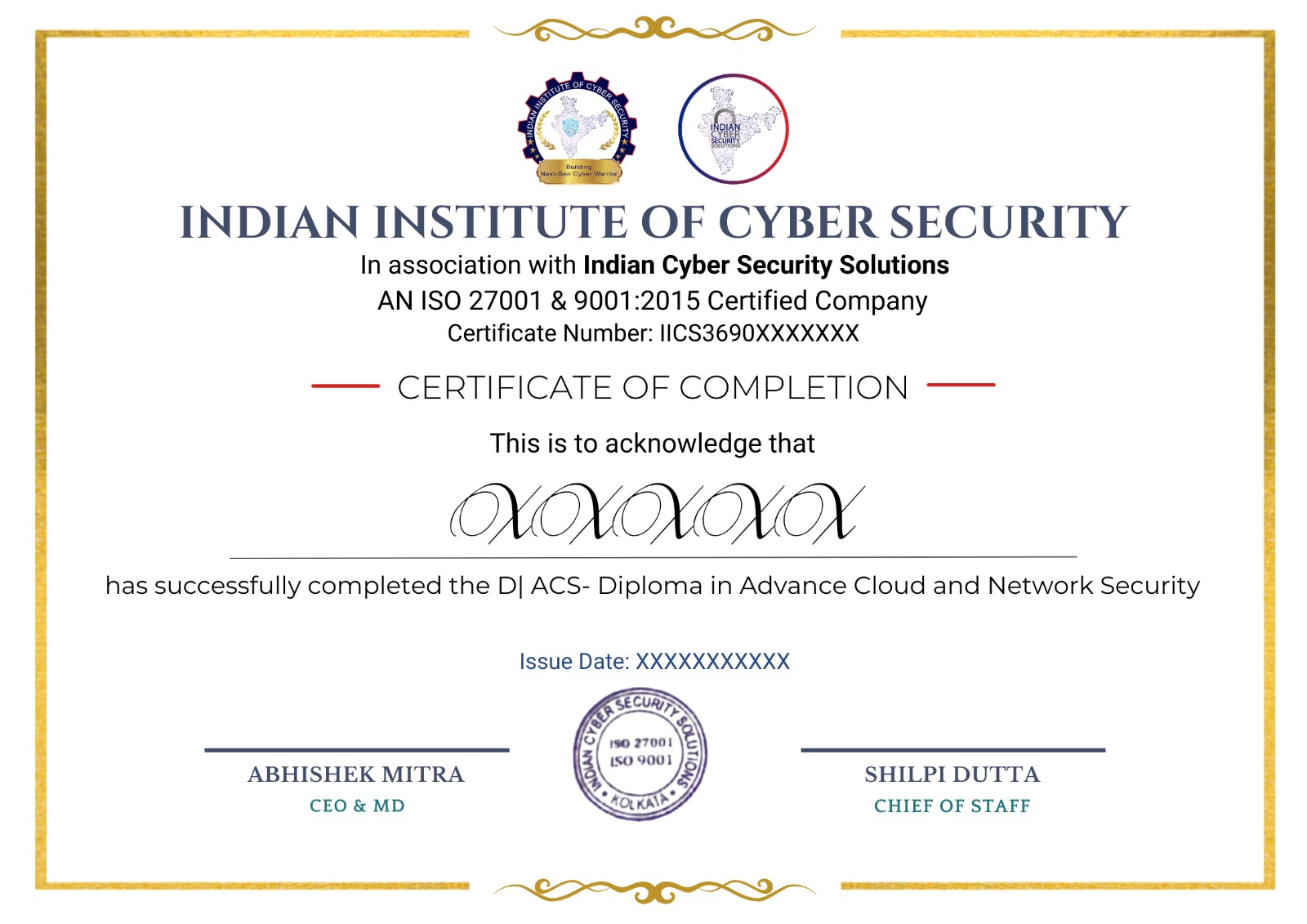 Diploma in Cyber Security Course in Kolkata