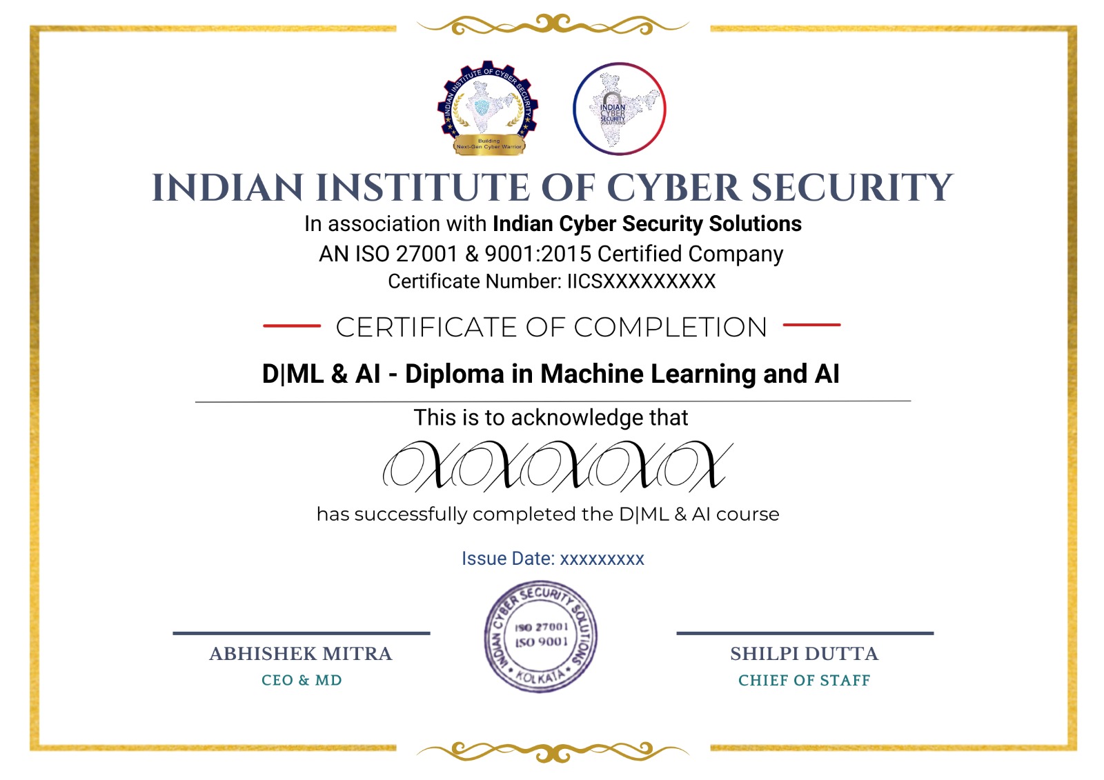 Diploma in Machine Learning and AI Course in India