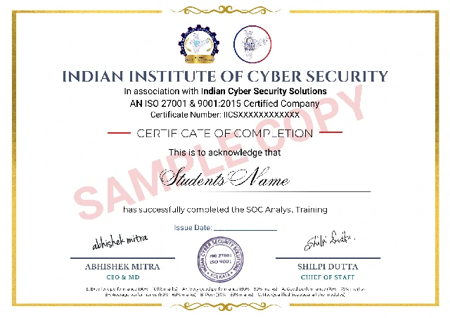 SOC Analyst Training Course in Pune
