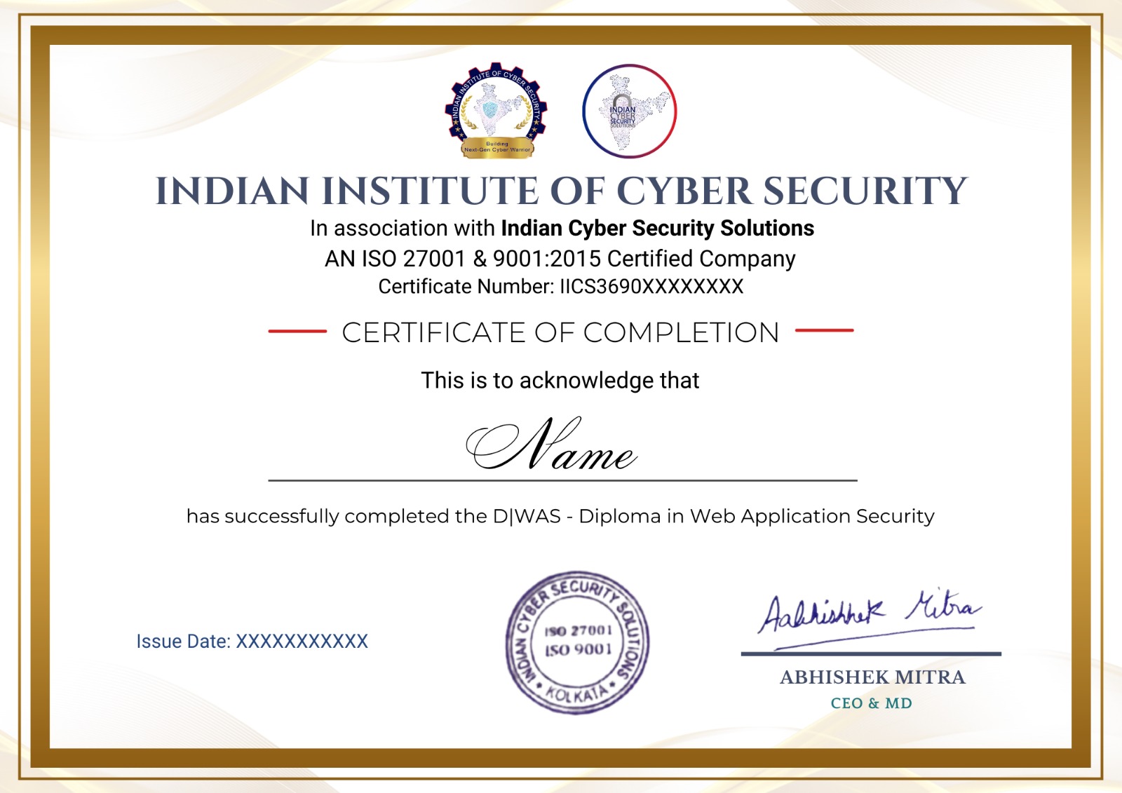 Certificate Image